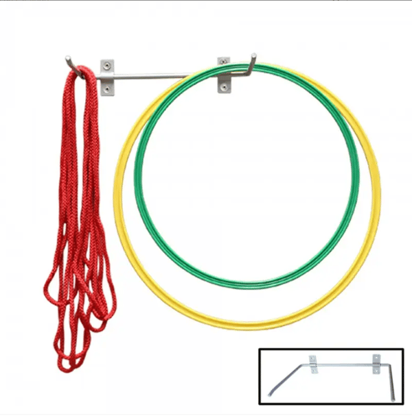 Metallhalterung für Matten, Reifen und Seile Neu